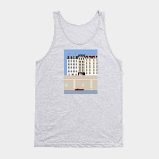 Paris on the Seine River, France Tank Top